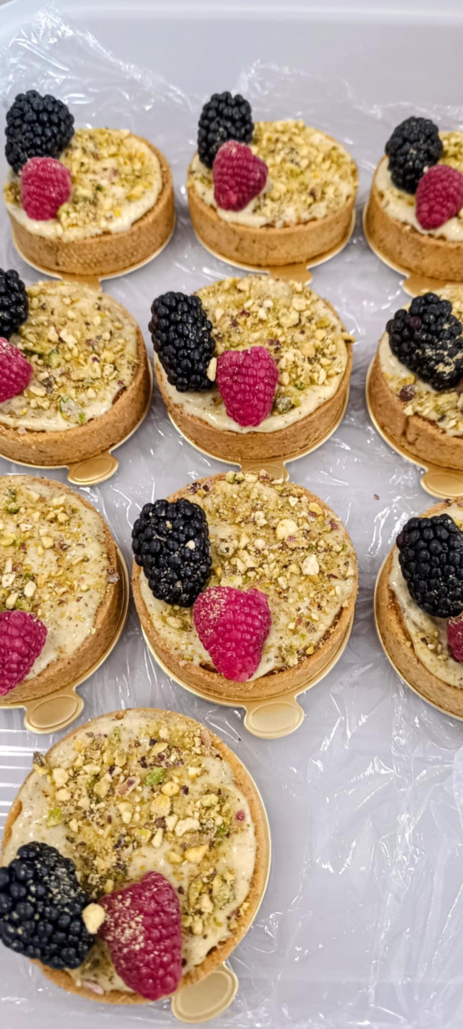 Tartaletky pistáciové