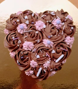 Dort srdce čokoládové