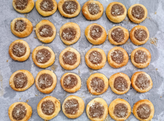 Svatební koláčky otevřené