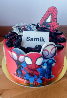Dětský dort Spiderman